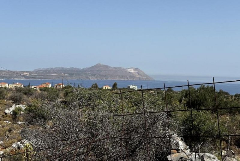 Kokkino Chorio Kreta, Kokkino Chorio: Atemberaubendes 10.000 m² großes Grundstück mit Meerblick in Kokkino Chorio Grundstück kaufen